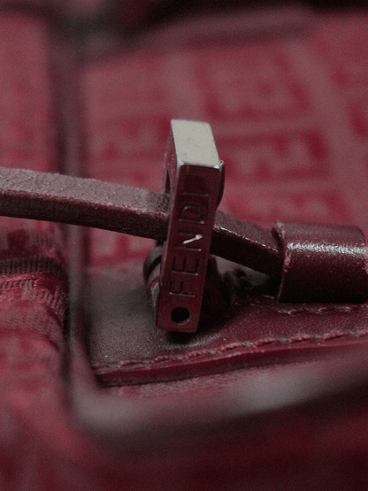 Red Fendi Monogram Bag