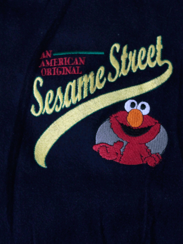Varsity Jacket Sesame Street Vintage