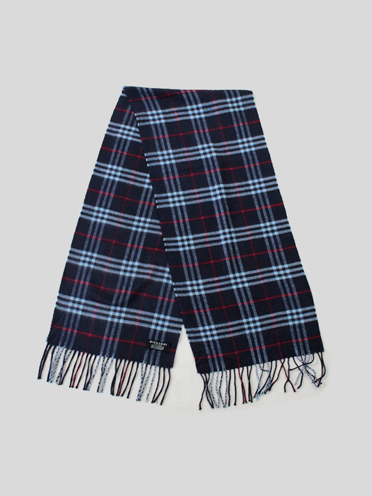 Burberry Novacheck Scarf Blue