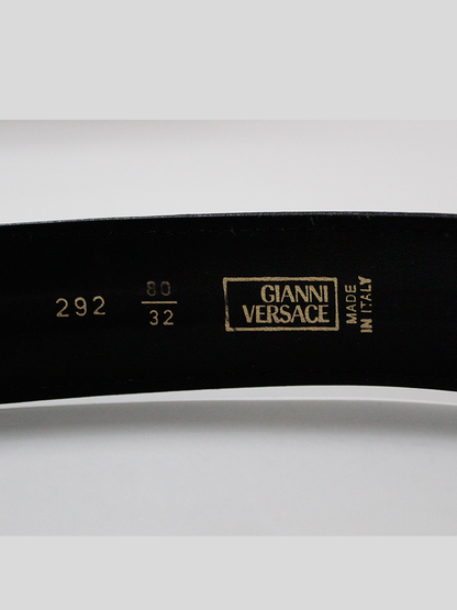 Gianni Versace Snakeskin Vintage Belt