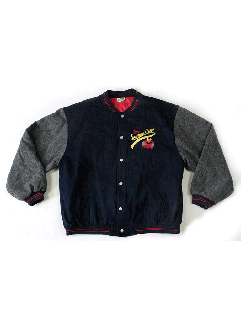 Sesame Street Vintage Varsity Jacket