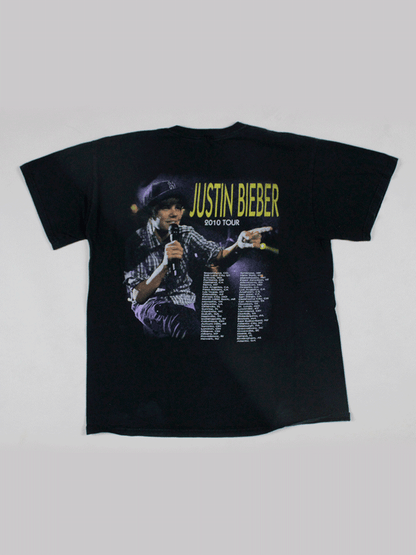 Justin Bieber 2010 Tour T-shirt