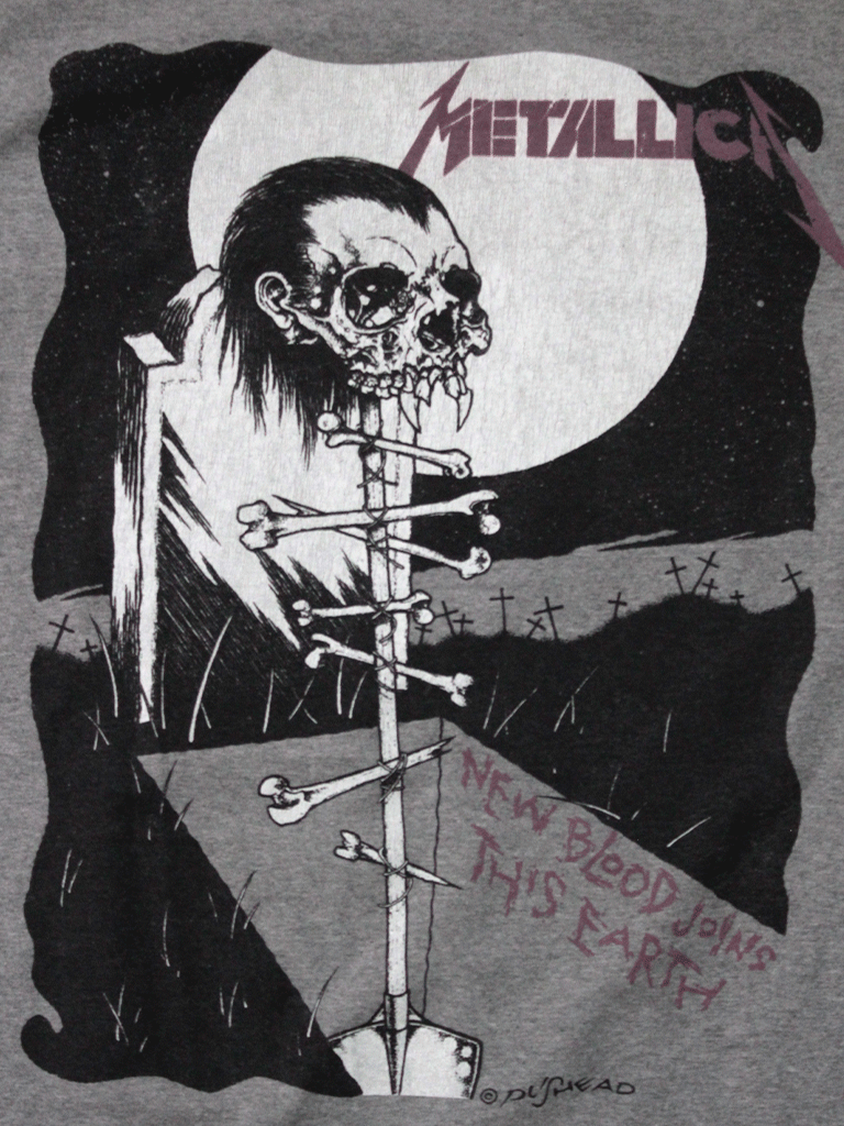 Metallica 1994 Gravekeeper Vintage T-shirt