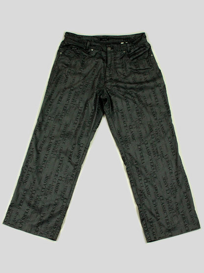 Versace Vintage Bootleg Trousers