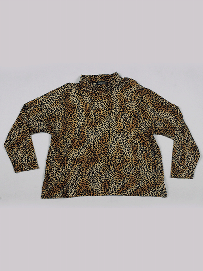 Turtle Neck Leopardo