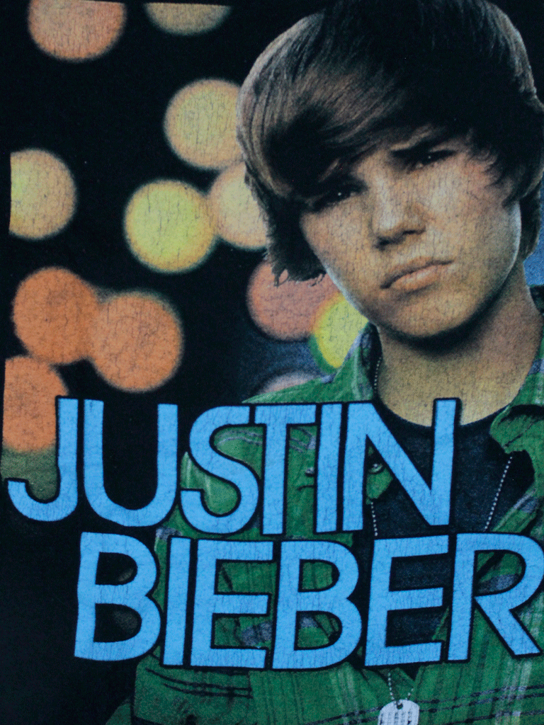 Justin Bieber 2010 Tour T-shirt