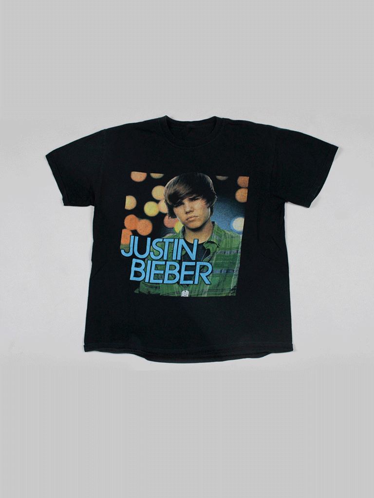 Justin Bieber 2010 Tour T-shirt