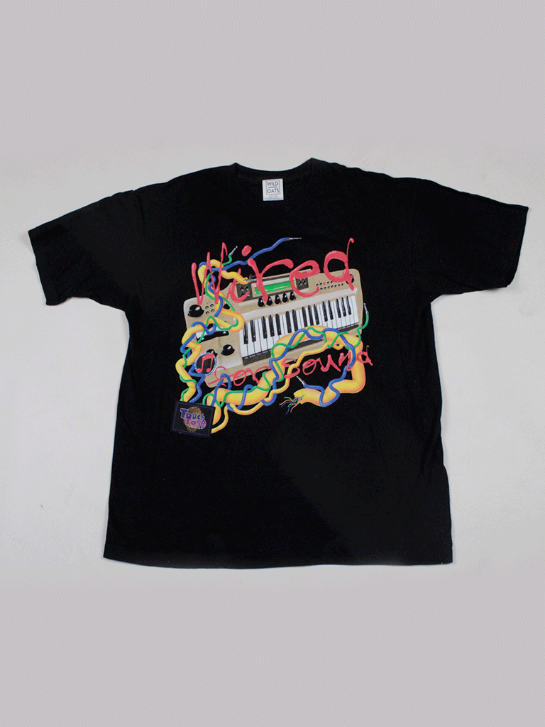 Playera Wired for Sound Vintage