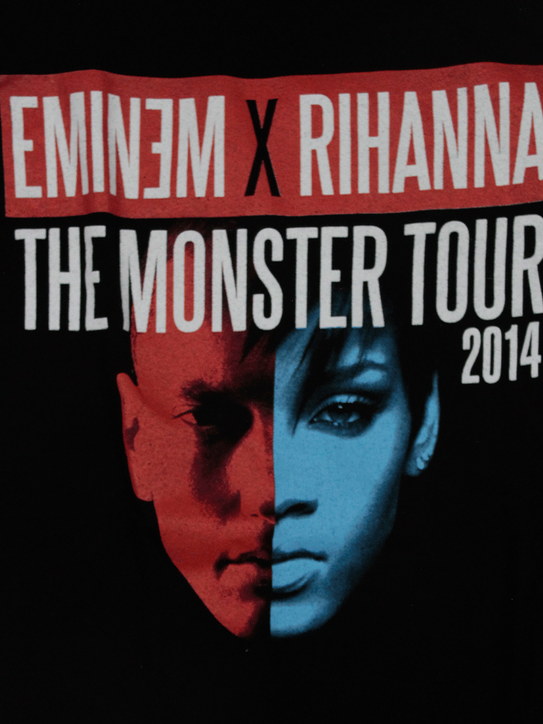 eminem rihanna monsters Rihanna x Eminem Monster Tour T-shirt – Ropa Chidx