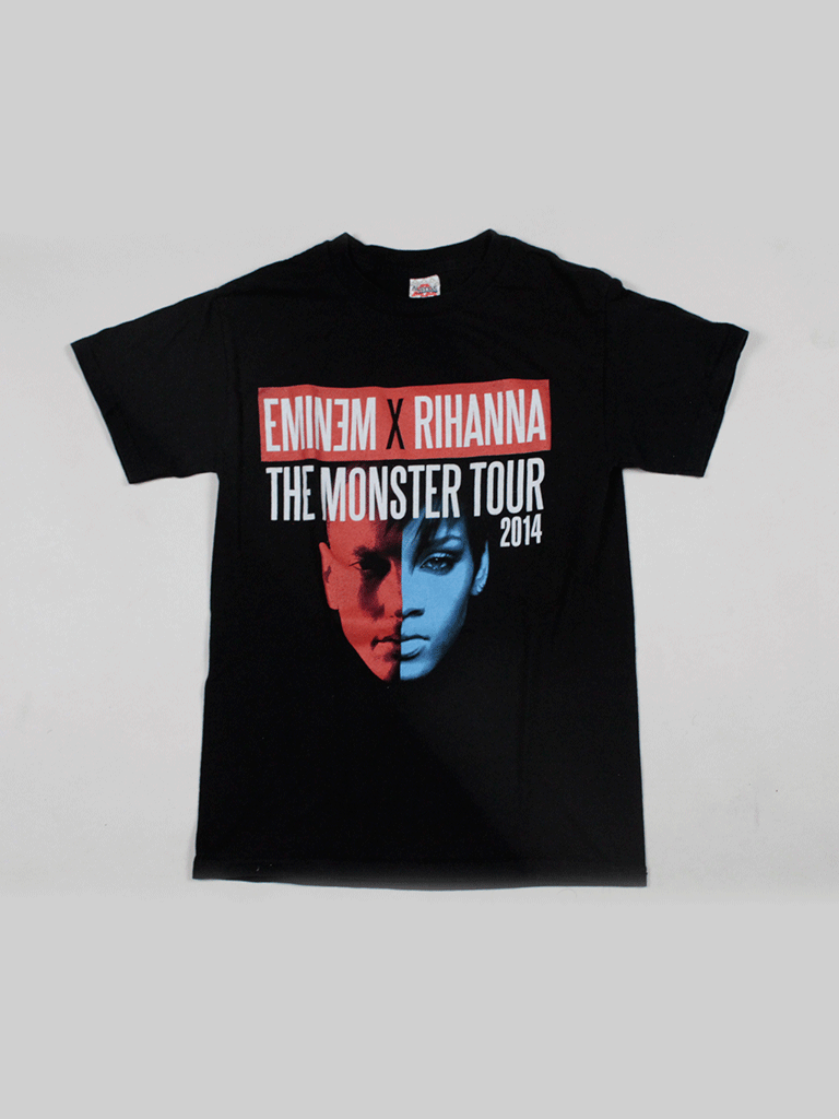 Rihanna x Eminem Monster Tour T-shirt