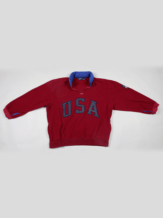 Vintage Polo Sweatshirt