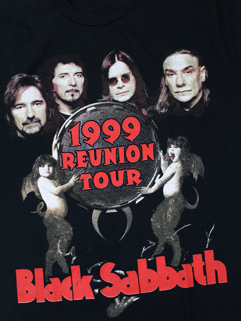 Black Sabbath Reunion 1999 Vintage T-shirt