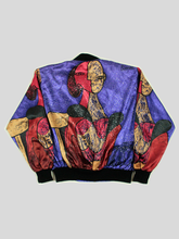 Load image into Gallery viewer, Picasso Vintage Satin Bomber