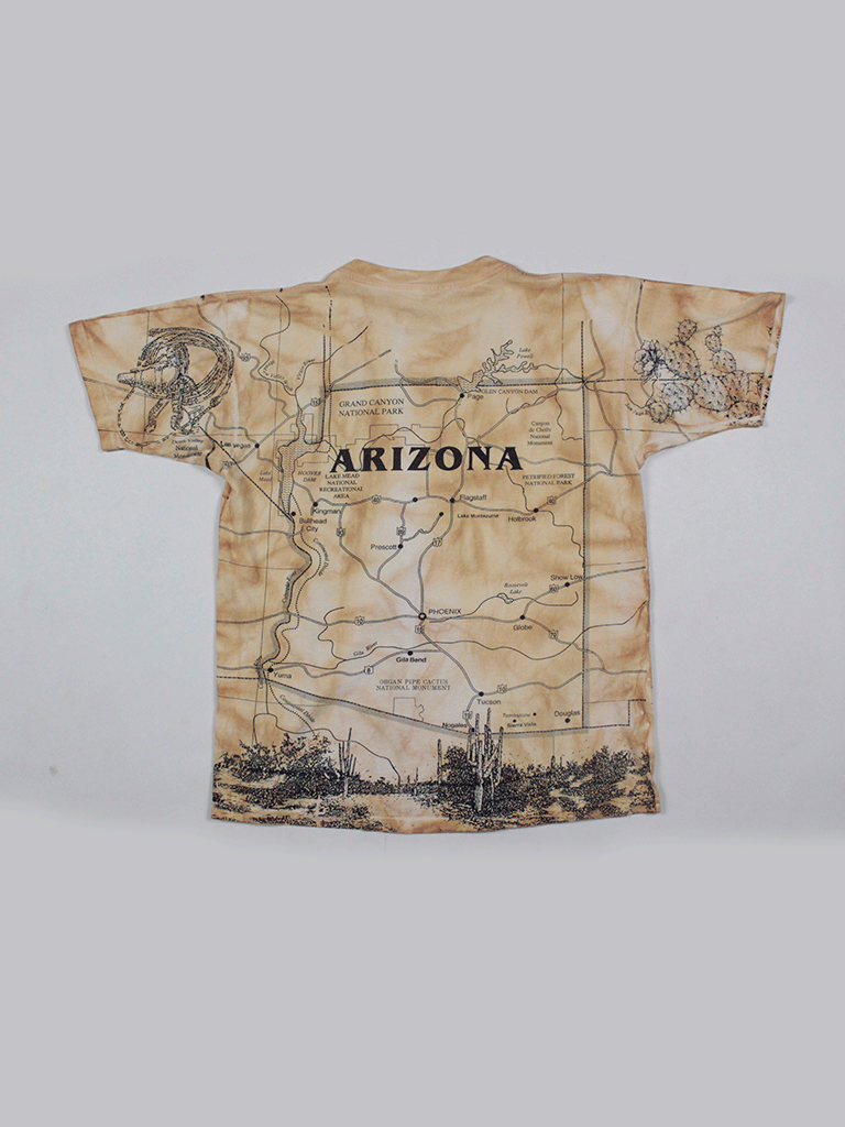 Haut Junior Rayé Vert Et Blanc Arizona 1X - Manches Longues Occasion Bon état | T-shirt Casual