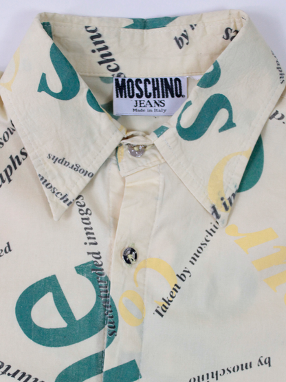 Camisa Moschino Vintage