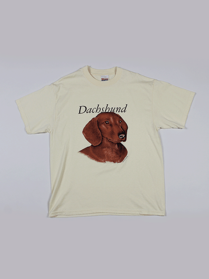 Playera Dachshund Vintage