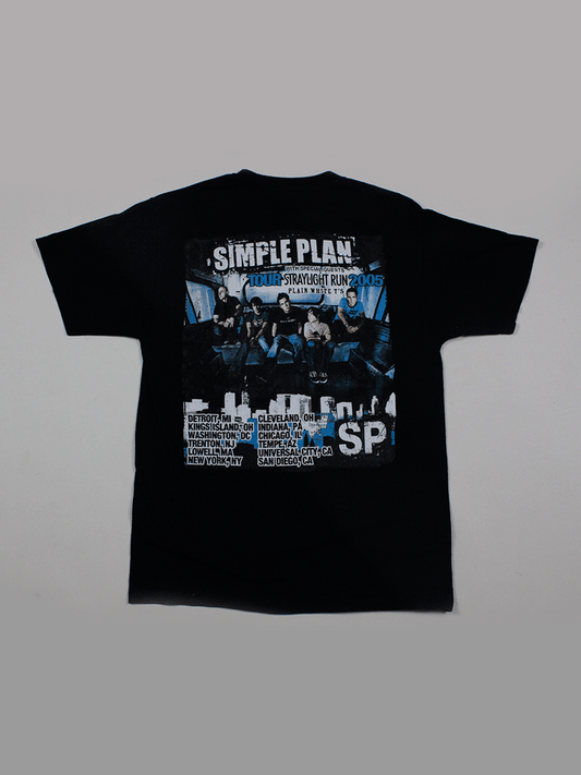 Playera Simple Plan Tour 2005