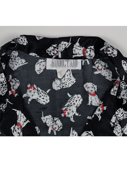 Dalmatians Chiffon Top