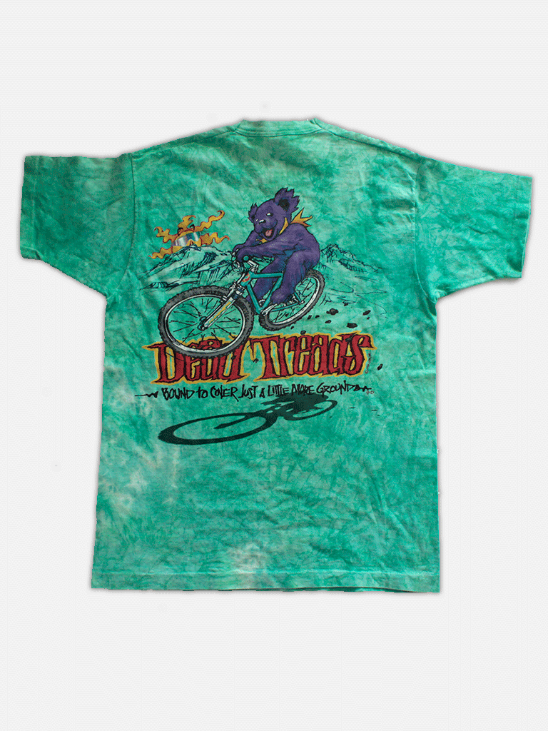 Grateful Dead Tie Dye Dead Treads Vintage T-Shirt