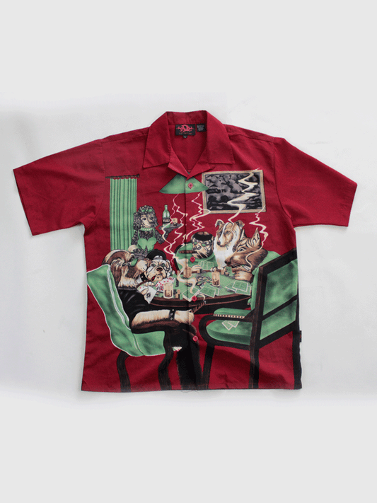 Vintage Poker Dogs Shirt