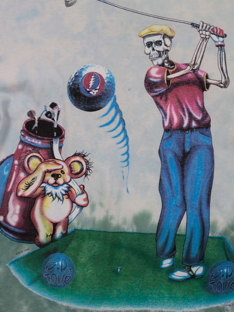Playera Grateful Dead Golf 1994 Vintage