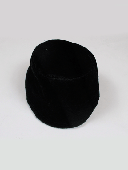 Gorro Negro Peluche