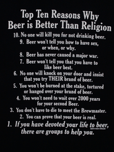 Load image into Gallery viewer, Beer T-shirt &gt; Religion