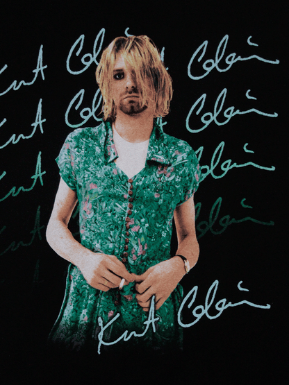 Kurt Cobain Dress Vintage T-shirt