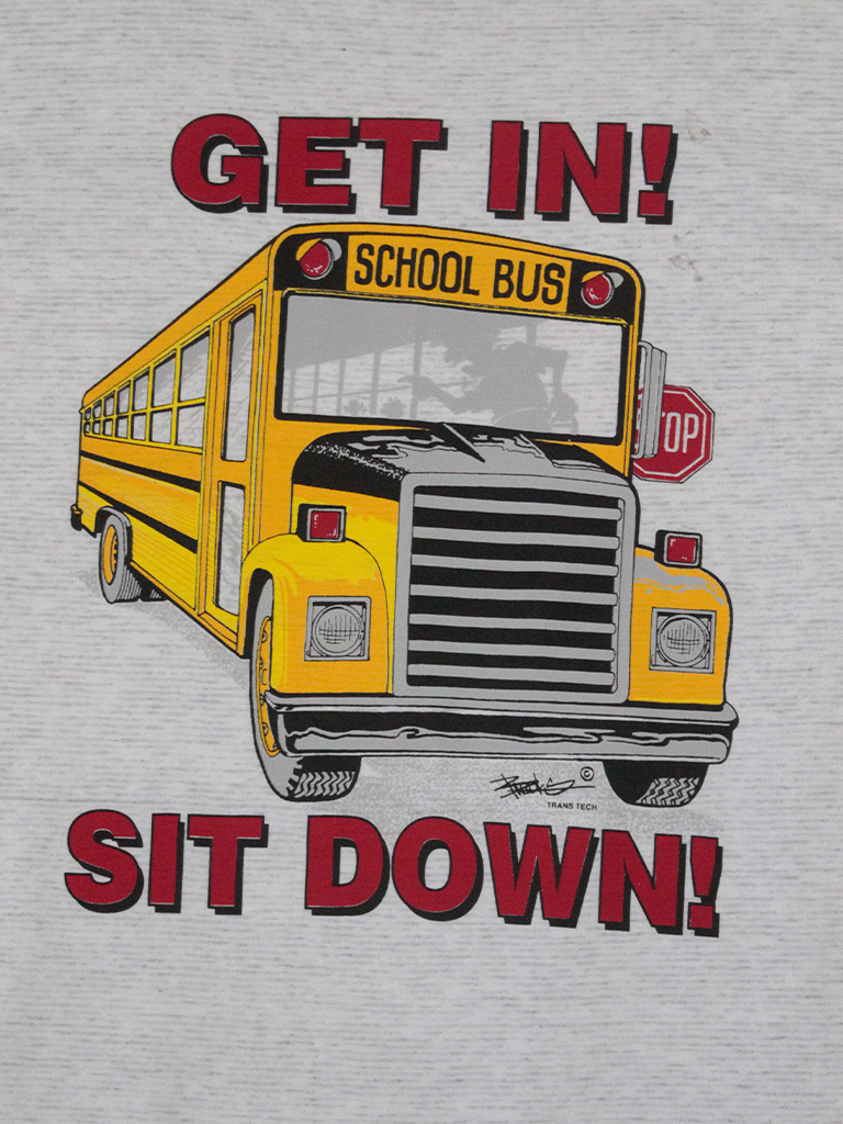 School Bus T-shirt