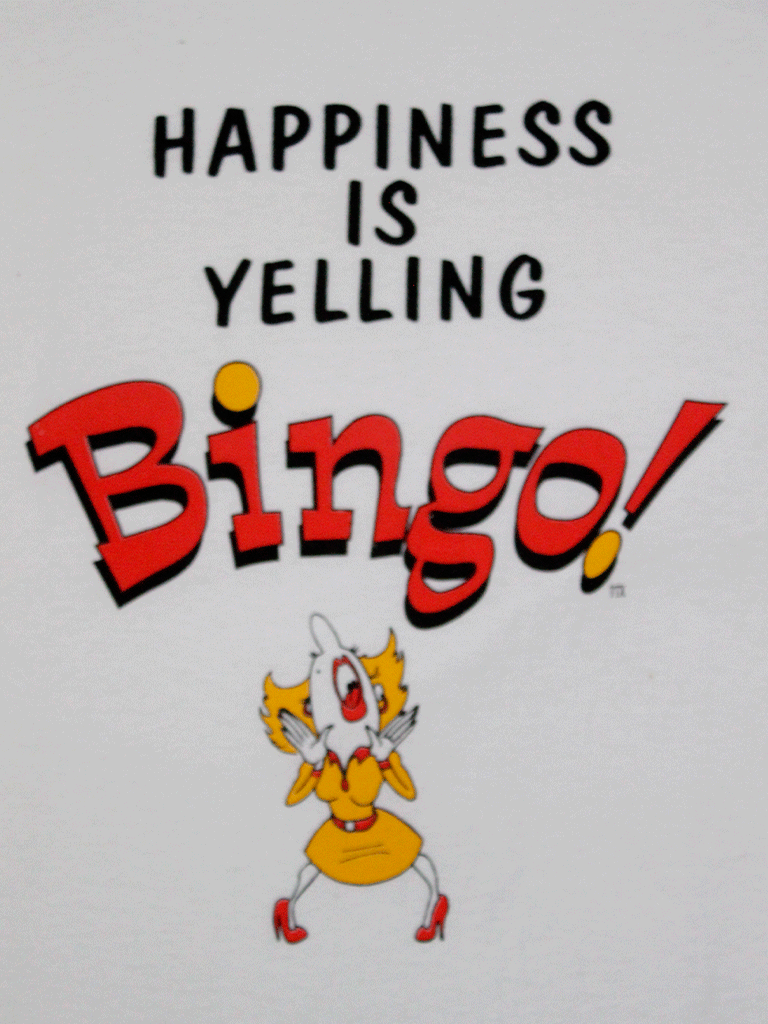 Playera Bingo Vintage