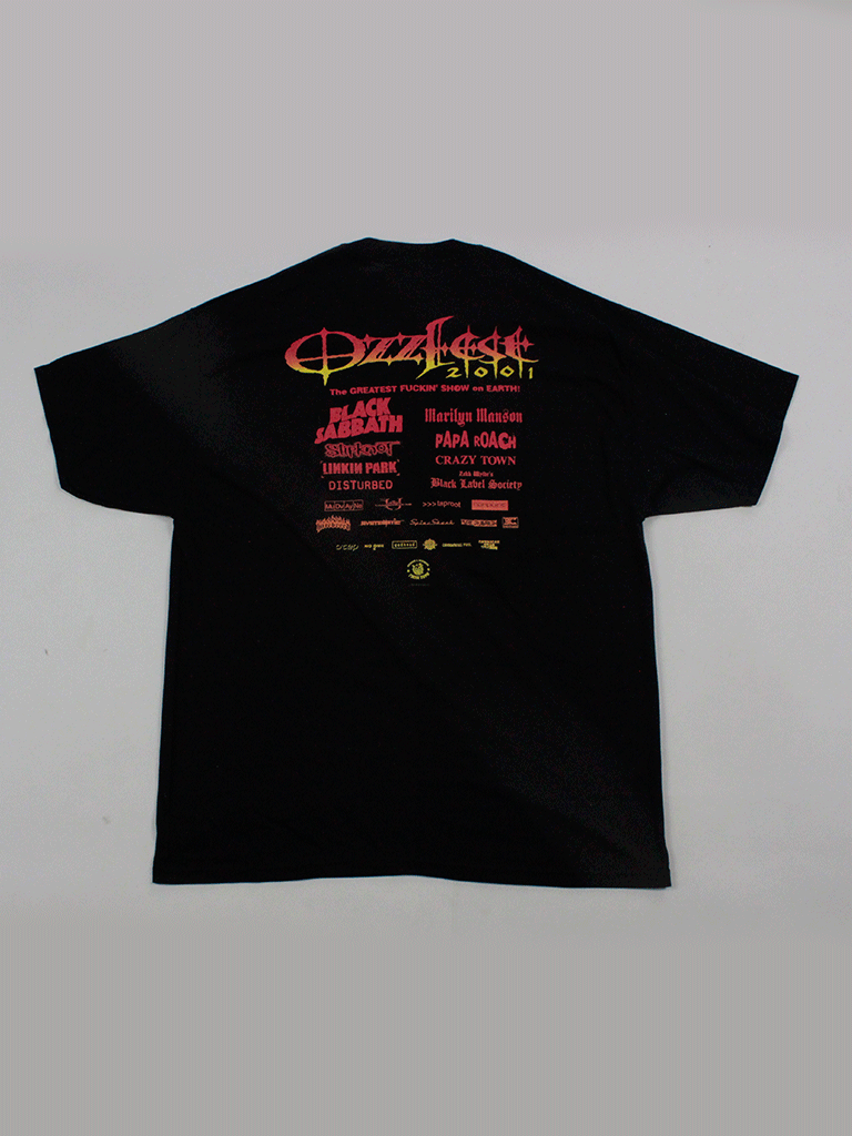 Playera Ozzfest 2001 Vintage