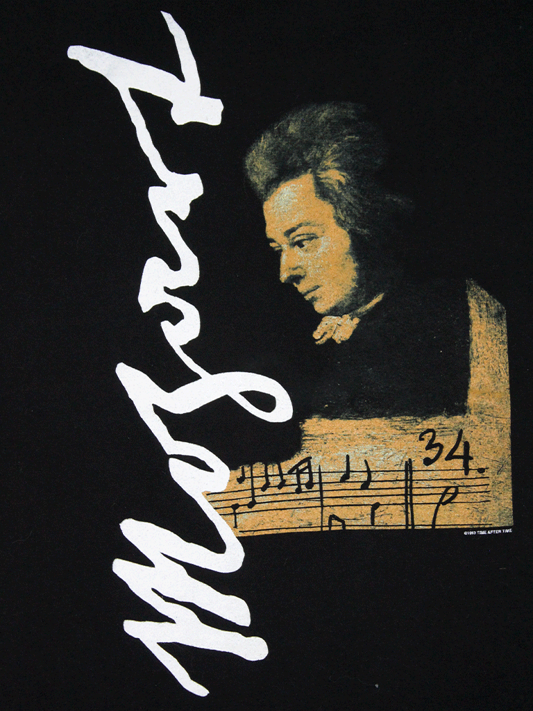 Playera Mozart Vintage