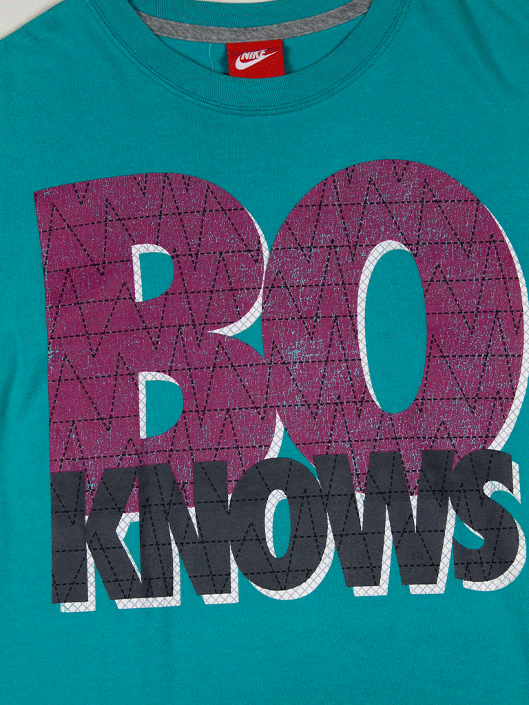 bo knows shirt vintage nike