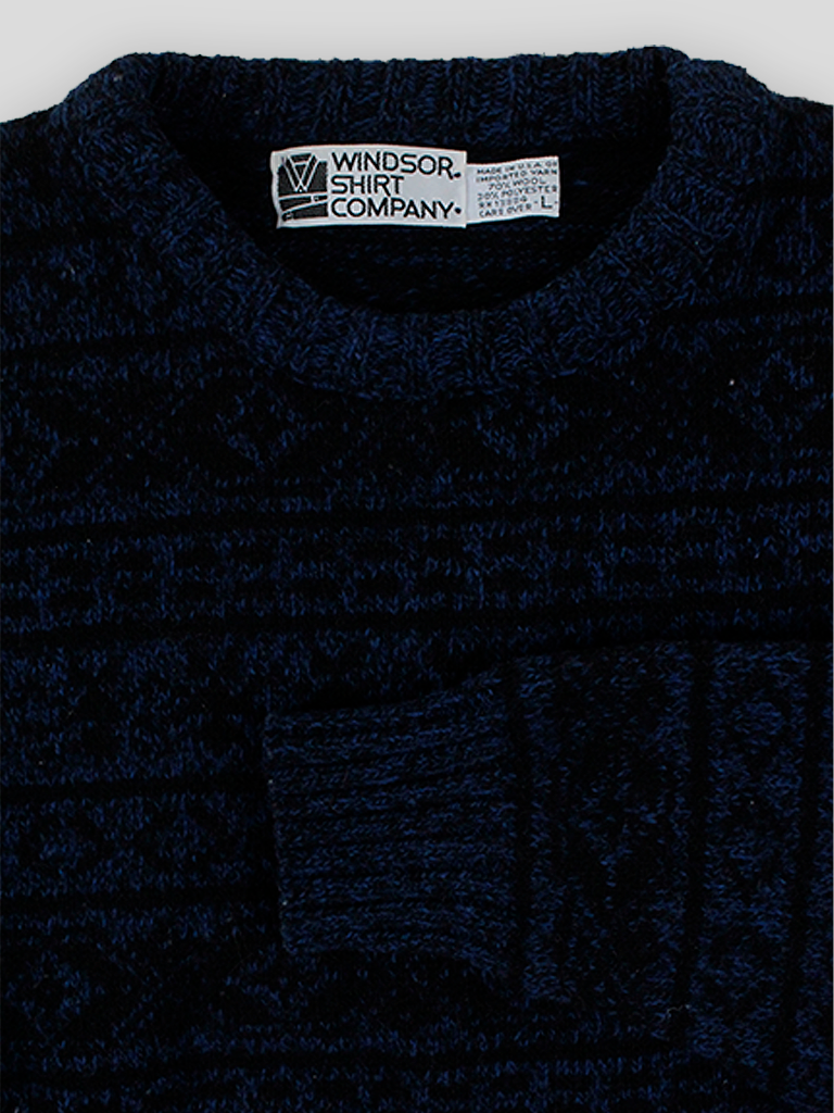 Winsor Blue Sweater