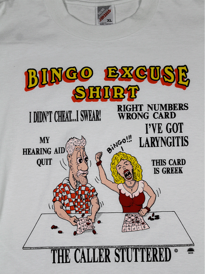 Playera Bingo Vintage