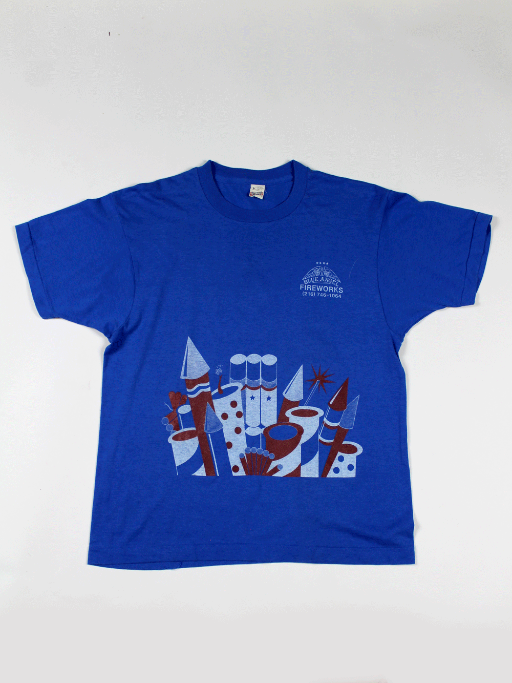 Blue Angel Fireworks 80's Vintage T-shirt