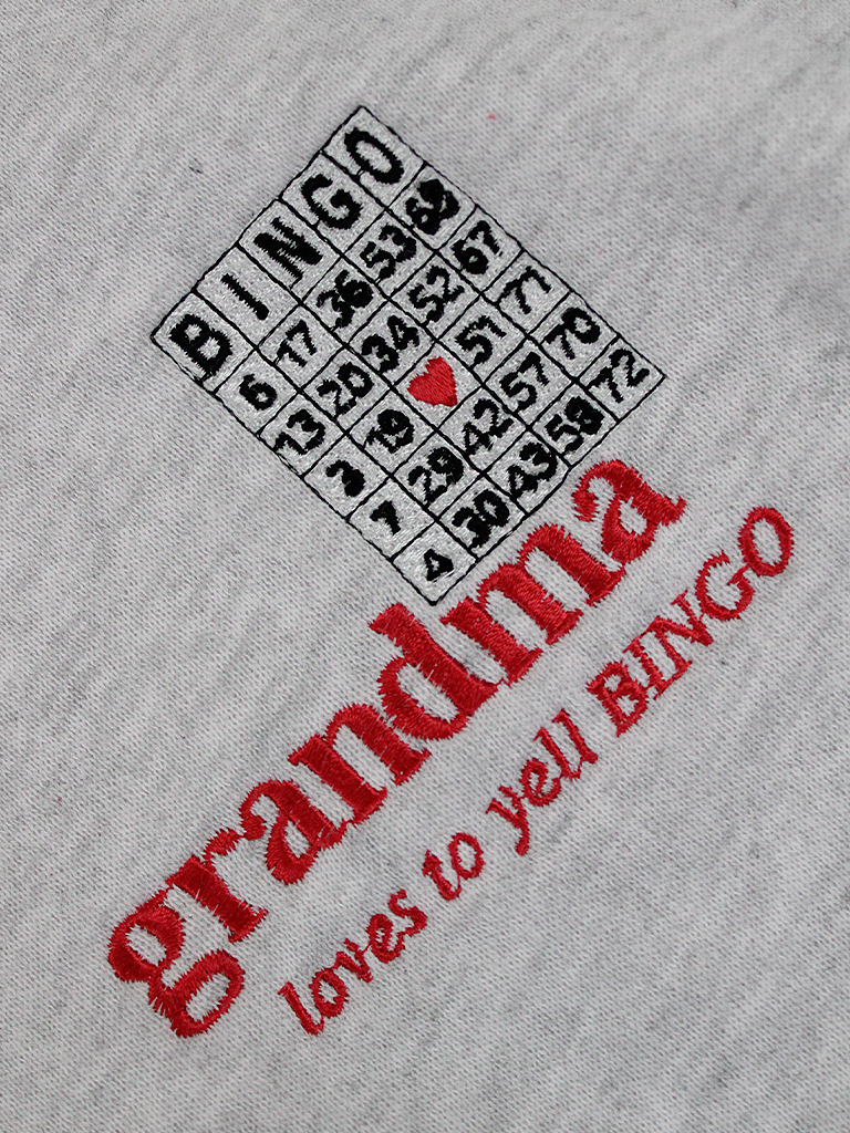 Grandma BINGO sweatshirt