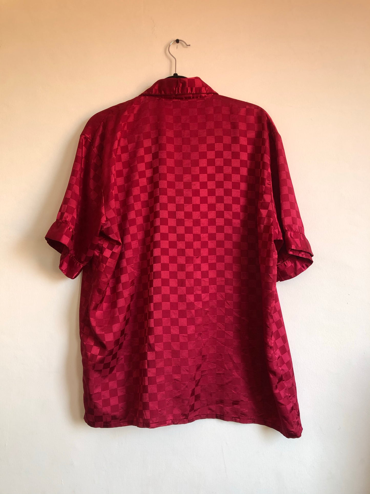 Cherry Satin Shirt