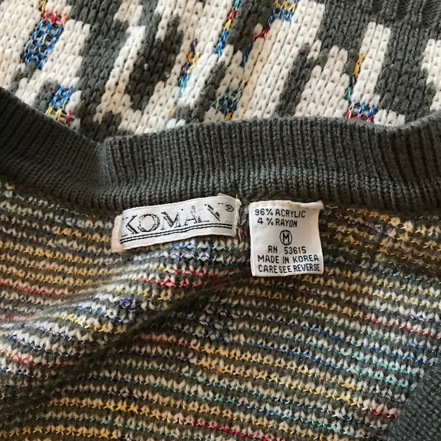 Suéter Cardigan Vintage