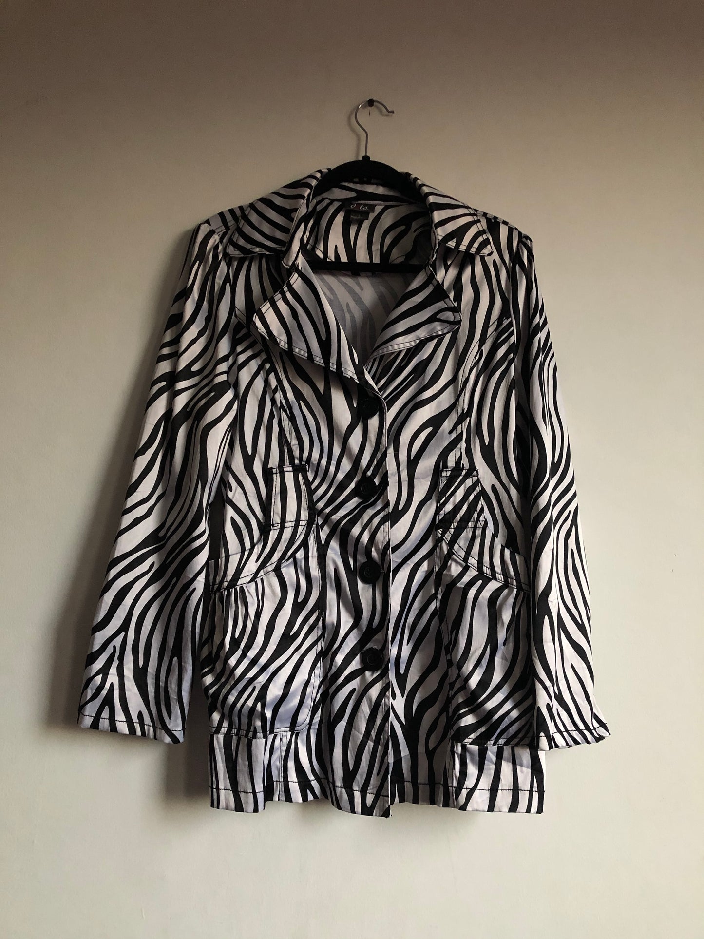 Zebra Trench Coat