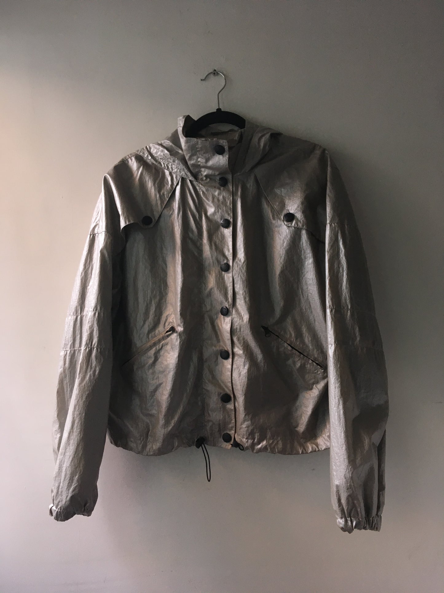Metallic Raincoat