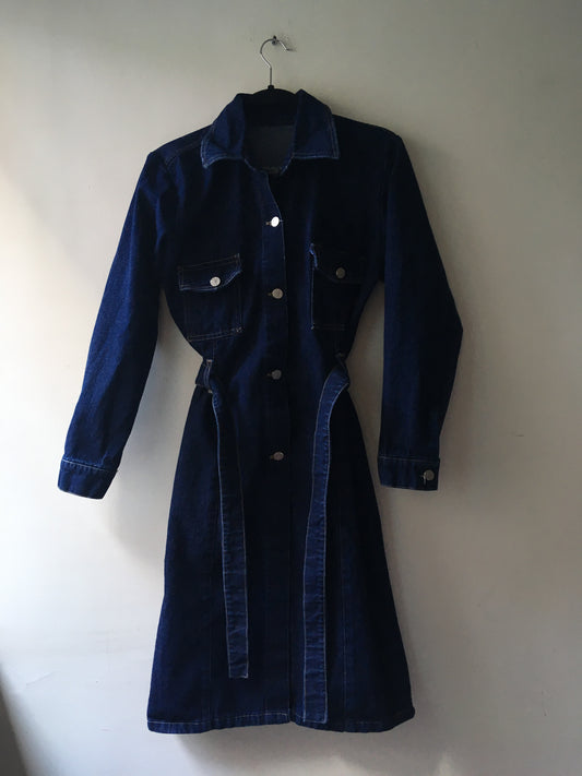 Denim Trench Coat