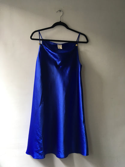 Vestido Lencero Azul Rey