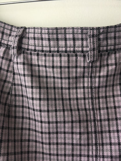 Checked 90s Skirt