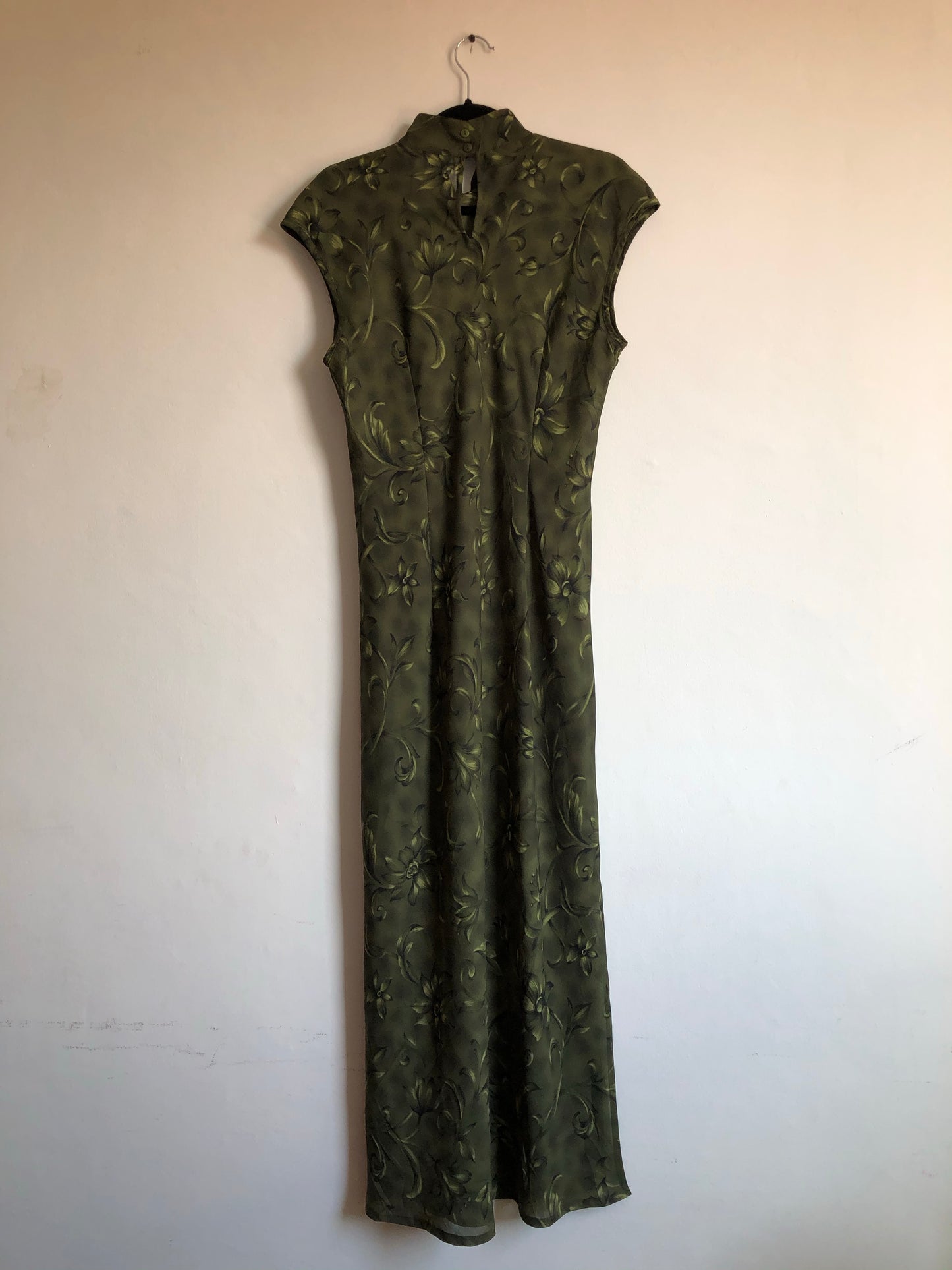 Semitransparent Green Dress