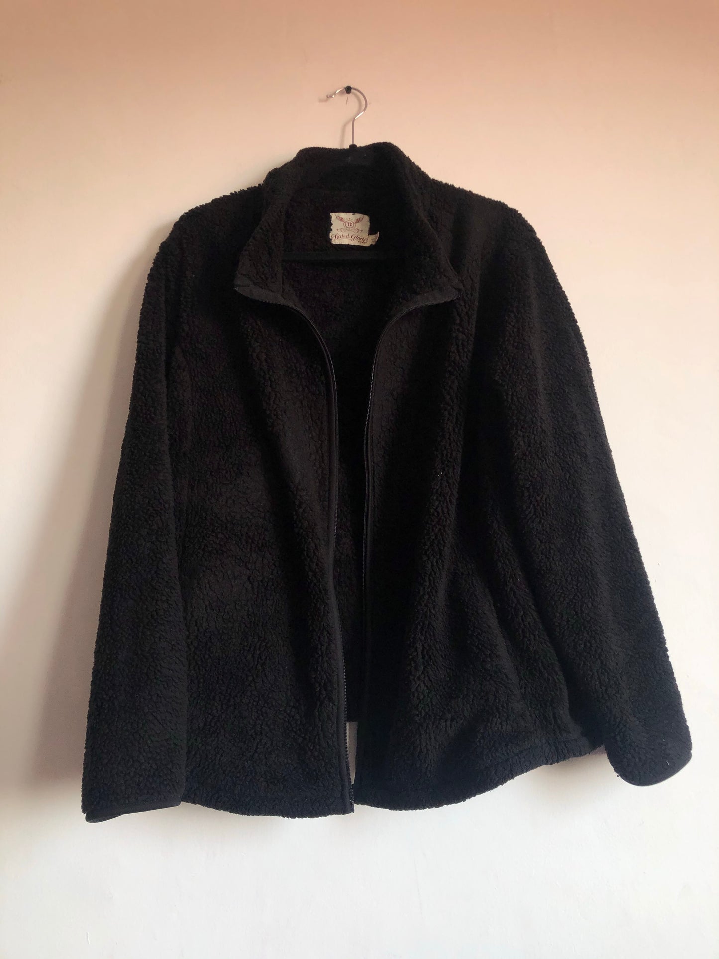Black Fuzzy Coat