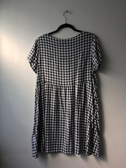 Checked dress