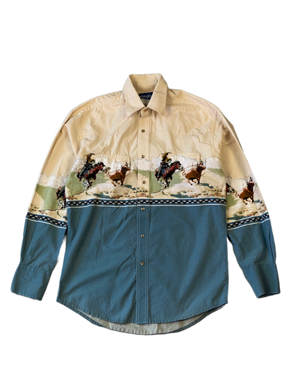 Wrangler Horses Vintage Shirt