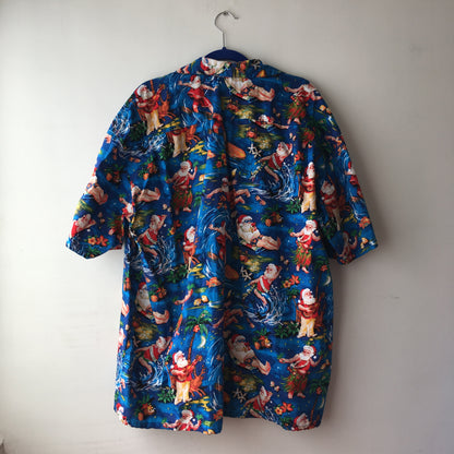 Camisa Santa Hawaiano