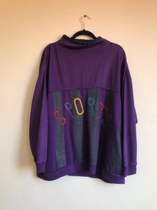 Vintage Sports Sweatshirt